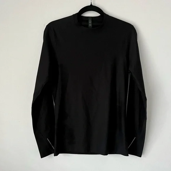 Lululemon Black Long Sleeve Men’s Athletic Shirt - Picture 1 of 4